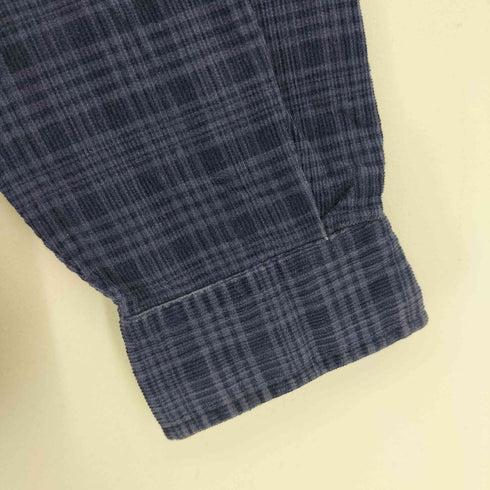 トミーヒルフィガー TOMMY HILFIGER チェックBD L/S コーデユロイシャツ レディース import:M