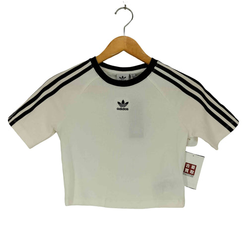 アディダス adidas スリーストライプス 半袖ベビーTシャツ レディース JPN:L