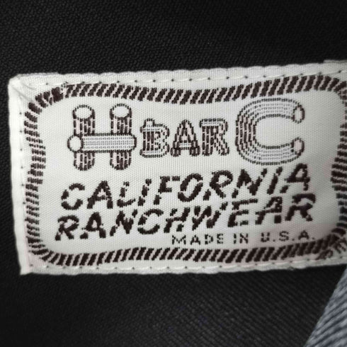 HBARC 70S USA製 刺繍 ウエスタンシャツ メンズ