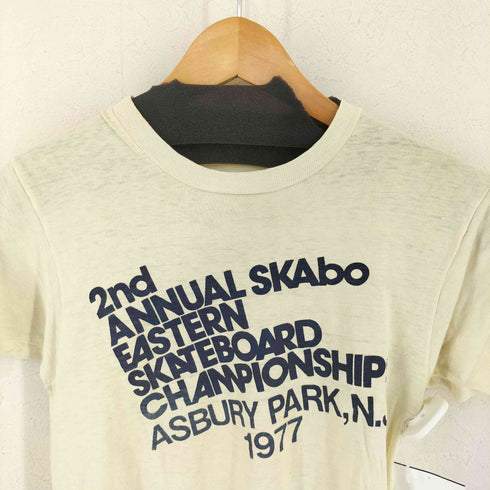 70S 両面プリントTシャツ レディース