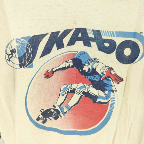 70S 両面プリントTシャツ レディース