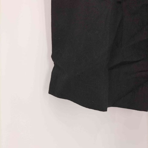 ザラ ZARA ベルト付き リネンワイドパンツ レディース US M