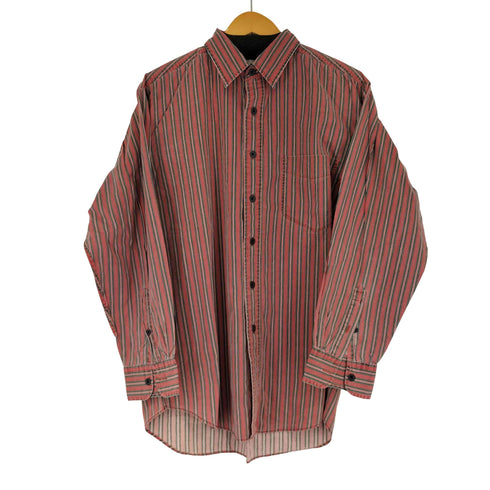 ジェイクルー J.CREW 90S 巨人タグ L/S ストライプシャツ メンズ import:M