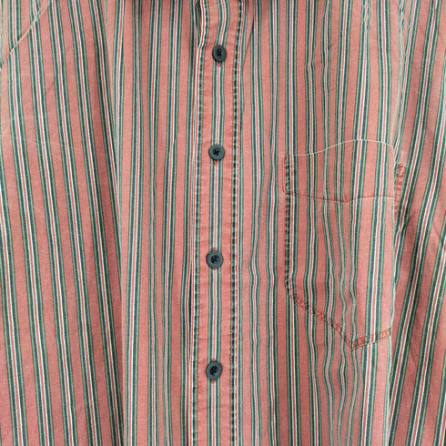 ジェイクルー J.CREW 90S 巨人タグ L/S ストライプシャツ メンズ import:M
