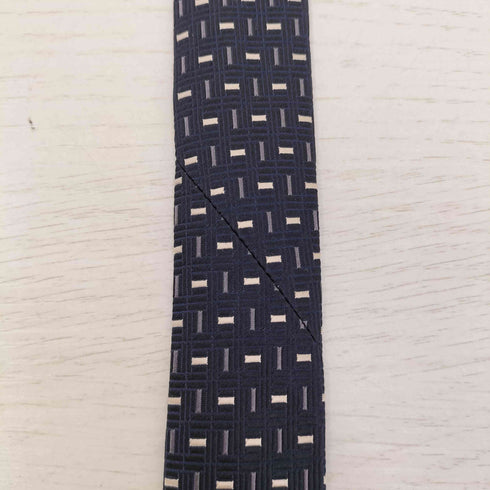 イブサンローランプールオム Yves Saint Laurent Pour Homme 総柄 シルク ネクタイ メンズ