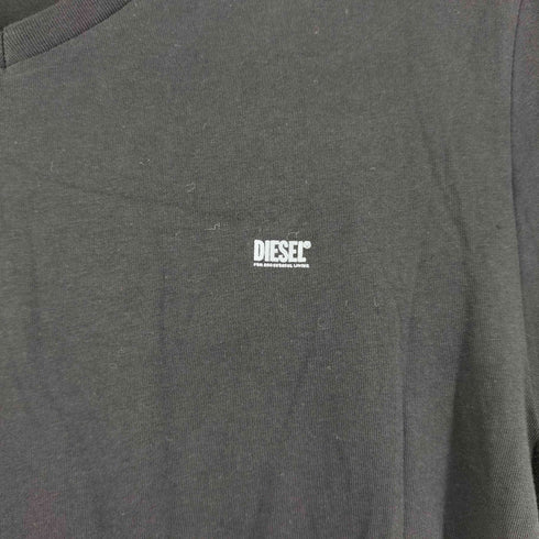ディーゼル DIESEL Vネック S/S Tシャツ メンズ import:M