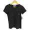 メゾンキツネ MAISON KITSUNE ポケットラメロゴ 半袖 Tシャツ レディース JPN:XS