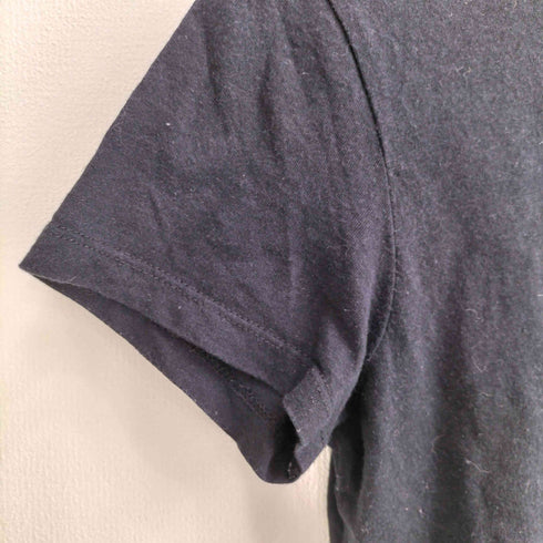 メゾンキツネ MAISON KITSUNE ポケットラメロゴ 半袖 Tシャツ レディース JPN:XS