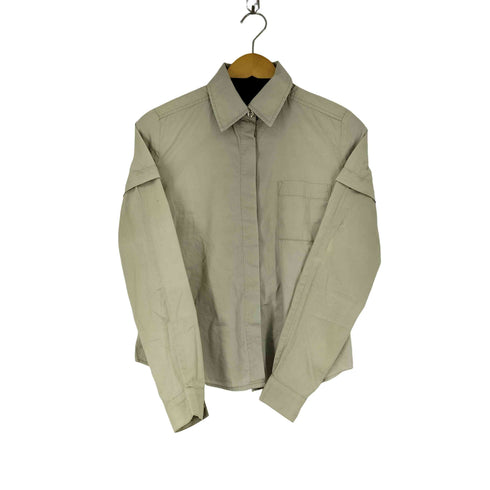マックスアンドコー MAX & CO. 2WAY コットン L/S シャツ レディース 42