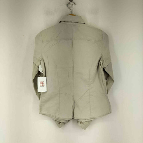 マックスアンドコー MAX & CO. 2WAY コットン L/S シャツ レディース 42