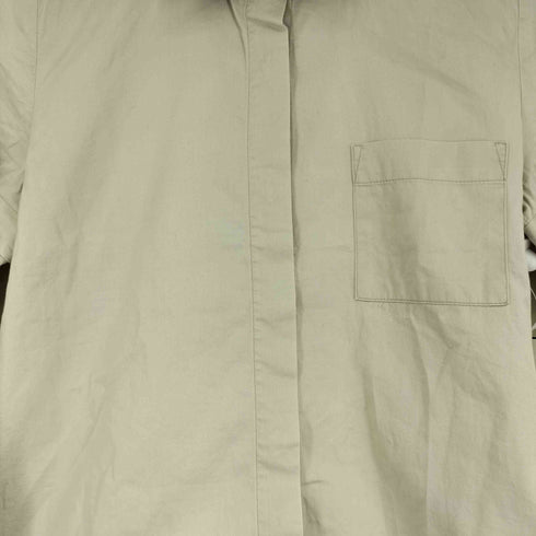 マックスアンドコー MAX & CO. 2WAY コットン L/S シャツ レディース 42