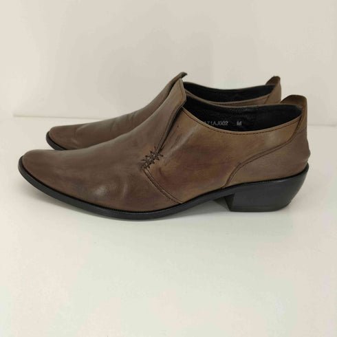 イッセイミヤケ ISSEY MIYAKE Haat レザースリッポン ドレスシューズ レディース JPN:M