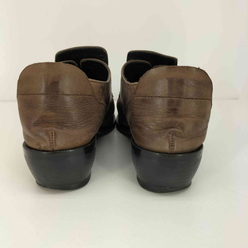 イッセイミヤケ ISSEY MIYAKE Haat レザースリッポン ドレスシューズ レディース JPN:M