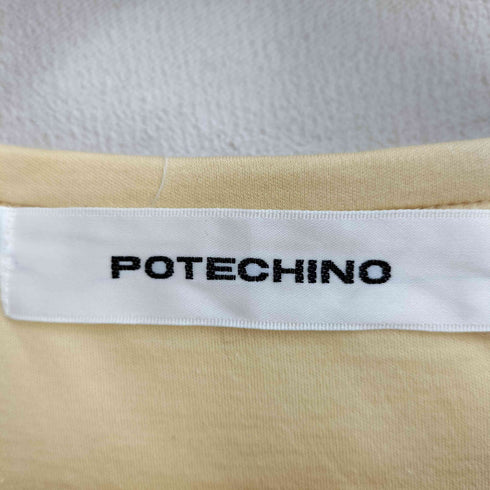 POTECHINO パイナップル 3Dデザイン 半袖 Tシャツ レディース
