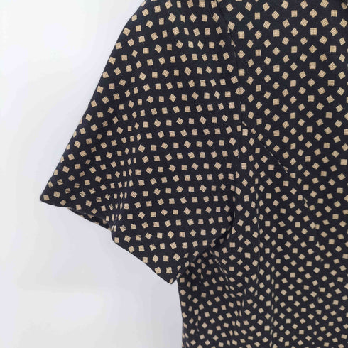 ローラアシュレイ LAURA ASHLEY S/S 総柄ワンピース レディース import:M