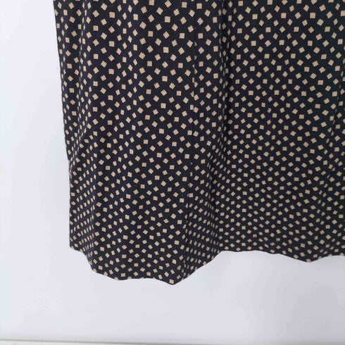 ローラアシュレイ LAURA ASHLEY S/S 総柄ワンピース レディース import:M