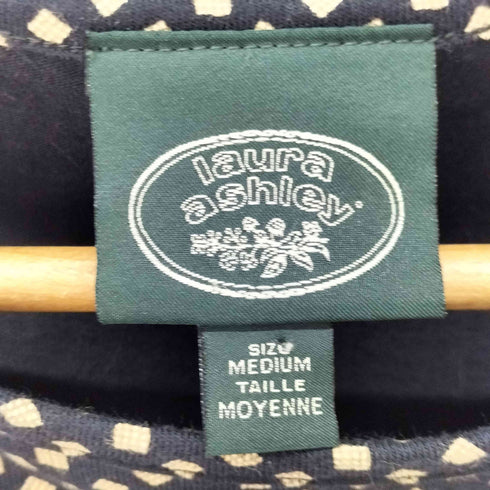 ローラアシュレイ LAURA ASHLEY S/S 総柄ワンピース レディース import:M