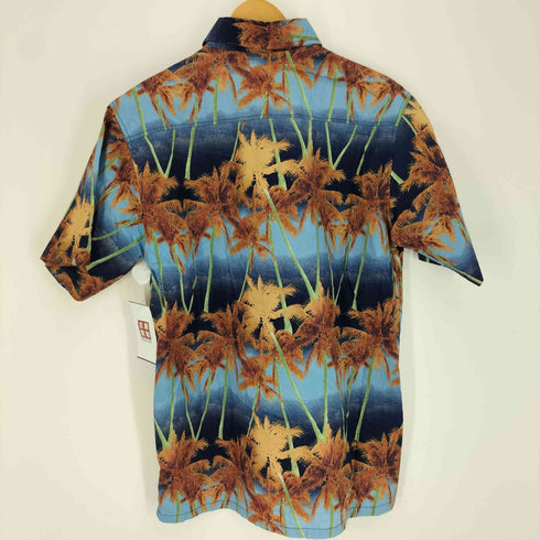 RAMAYANA ヤシの木 総柄 S/S アロハ シャツ メンズ M
