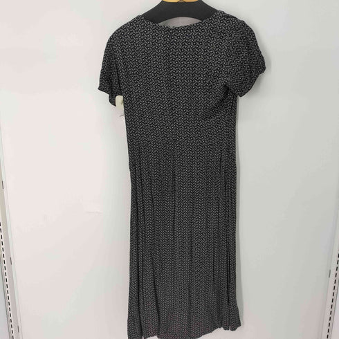 ローラアシュレイ LAURA ASHLEY S/S 総柄ワンピース レディース import:M