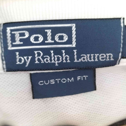 ポロバイラルフローレン Polo by RALPH LAUREN ポニー刺繍 S/S ポロシャツ メンズ import:L