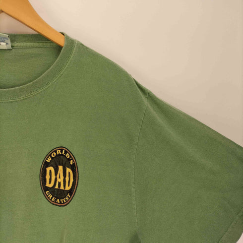 クレイジーシャツ CRAZY SHIRTS 00S DAD 両面 プリント Tシャツ メンズ import:M