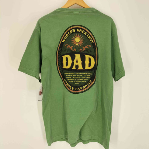 クレイジーシャツ CRAZY SHIRTS 00S DAD 両面 プリント Tシャツ メンズ import:M