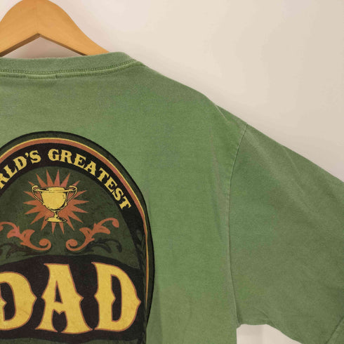クレイジーシャツ CRAZY SHIRTS 00S DAD 両面 プリント Tシャツ メンズ import:M