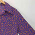 総柄 サイケ 開襟 オープンカラー L/S シャツ メンズ