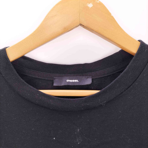 ディーゼル DIESEL プリント クルーネック 半袖Tシャツ メンズ JPN:S