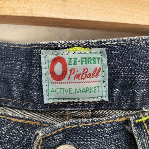 OZZ-FIRST PINBALL スタッズポケットリペア加工デニムパンツ メンズ JPN:M