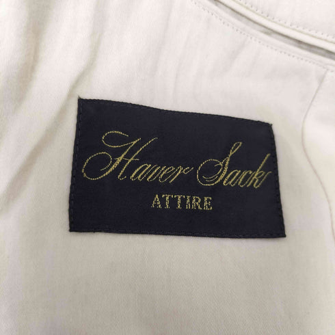 ハバーサックアタイア HAVERSACK ATTIRE 金ボタン ストライプ 3B モッズ テーラード ジャケット メンズ