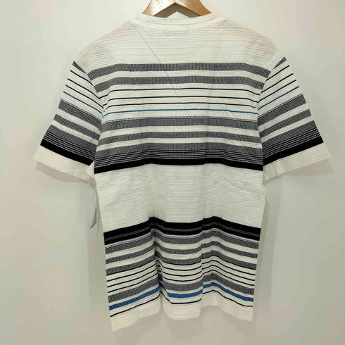 ブラックレーベルクレストブリッジ BLACK LABEL CRESTBRIDGE マルチジャカードボーダーTシャツ メンズ M