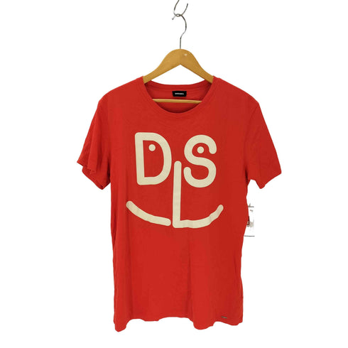 ディーゼル DIESEL プリント クルーネック 半袖Tシャツ メンズ JPN:L