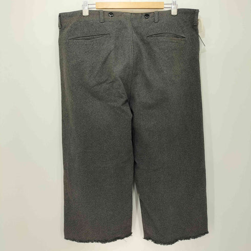 テンダーロイン TENDERLOIN サスペンダーボタン ボタンフライ ブラック カットオフ シャンブレー パンツ メンズ JPN:XL