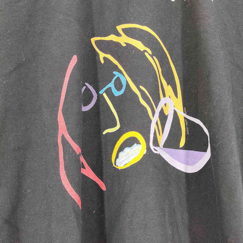90s シングルステッチ フロントプリントTシャツ メンズ