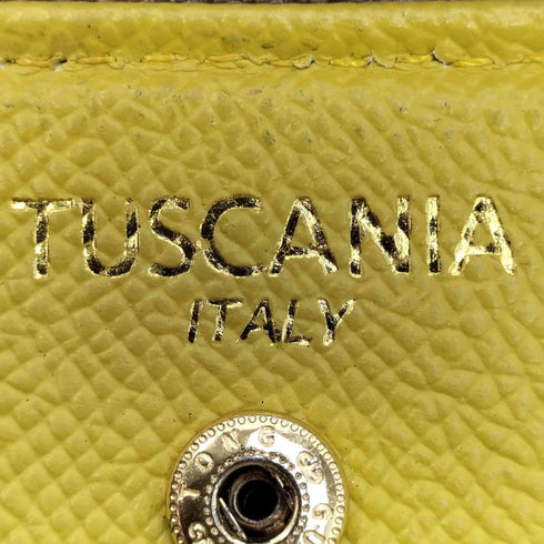 TUSCANIA クロコ型押し レザー 長財布 レディース
