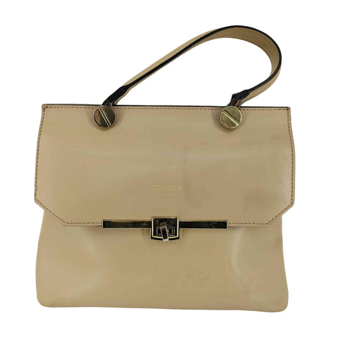CAMELIA ROMA LEATHER HANDBAG レディース