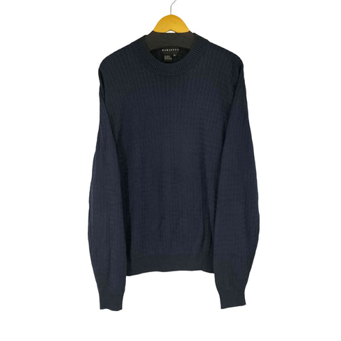 バラクータ BARACUTA レーヨン混 L/S クルーネックニット メンズ import:XL