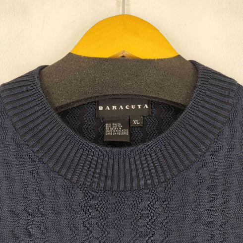 バラクータ BARACUTA レーヨン混 L/S クルーネックニット メンズ import:XL