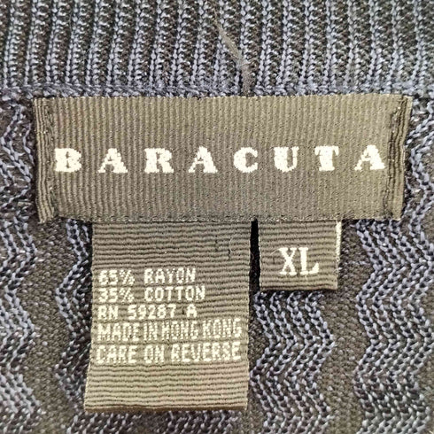 バラクータ BARACUTA レーヨン混 L/S クルーネックニット メンズ import:XL