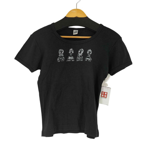 LUCY LOVE フロントプリント S/S Tシャツ レディース M/L