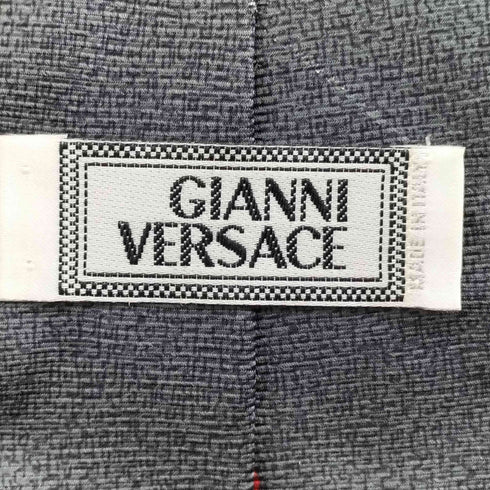 ジャンニヴェルサーチ GIANNI VERSACE シルク100 総柄ネクタイ メンズ