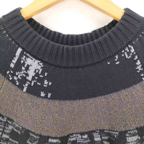 サカイ Sacai 23SS Jacquard Knit Pullover ジャガード ニット プルオーバー メンズ JPN:2