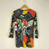 Smithsonian Institution アートプリント クルーネック ロングスリーブTシャツ レディース import:XL