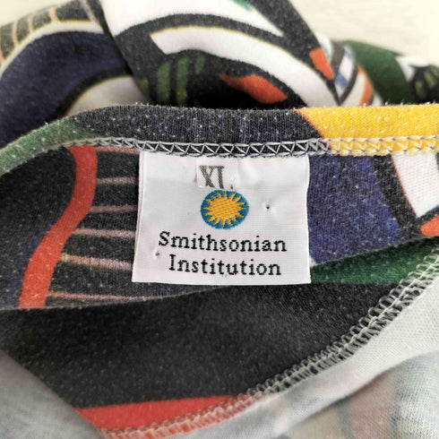 Smithsonian Institution アートプリント クルーネック ロングスリーブTシャツ レディース import:XL