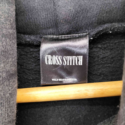 クロスアンドスティッチ CROSS&STITCH バックプリント プルオーバーパーカー メンズ