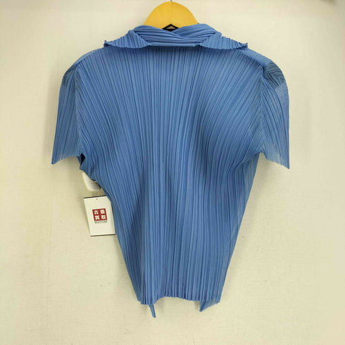 プリーツプリーズイッセイミヤケ PLEATS PLEASE ISSEY MIYAKE フレンチスリーブ プリーツ半袖ブラウス レディース 3