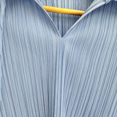 プリーツプリーズイッセイミヤケ PLEATS PLEASE ISSEY MIYAKE フレンチスリーブ プリーツ半袖ブラウス レディース 3