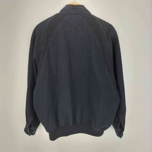 ランセル LANCEL ニット切替 ウールボンバージャケット メンズ import:L