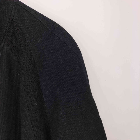 ランセル LANCEL ニット切替 ウールボンバージャケット メンズ import:L